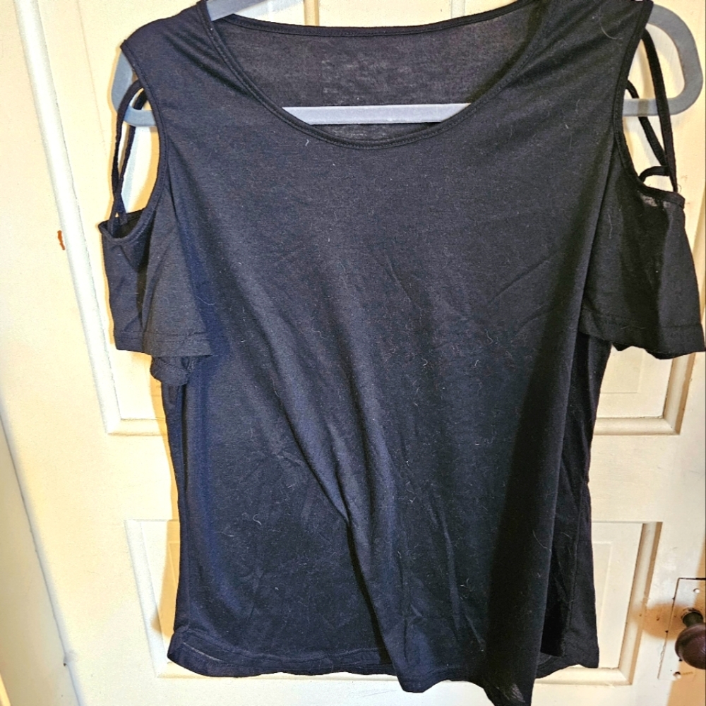 Cool shoulder blouse